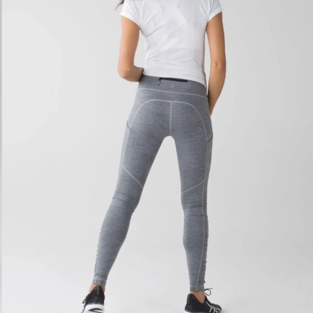 Lululemon Speed Tight IV Space Dye Camo Black Dark Slate 🛍️